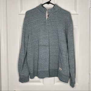 SKECHERS Mens Sweatshirt Henley Pullover Sweater